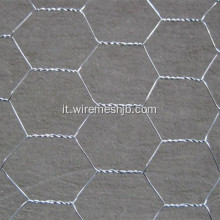 Rete metallica galvanizzata di recinzione di filo di ferro esagonale